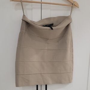 BCBG MAXAZRIA SIMONE KHAKI M